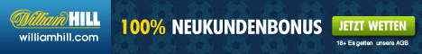 William Hill Bonus 100€ Gratis